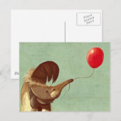 Carte Postale Ballon itinérant (Devant / Derrière)