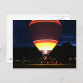 Carte Postale Ballon lumineux, ouf (Devant / Derrière)