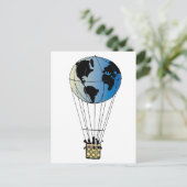 Carte Postale Ballon mondial (Debout devant)
