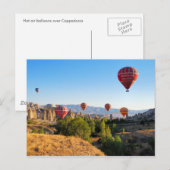 Carte postale Ballons (Devant / Derrière)