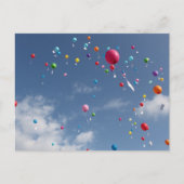 Carte Postale Ballons (Devant)