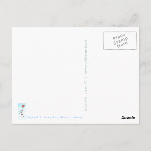 Carte Postale Ballons (Dos)