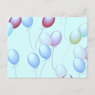 Carte Postale Ballons