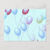 Carte Postale Ballons (Devant)