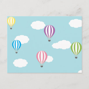 Carte Postale Ballons