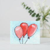 Carte Postale Ballons (Debout devant)