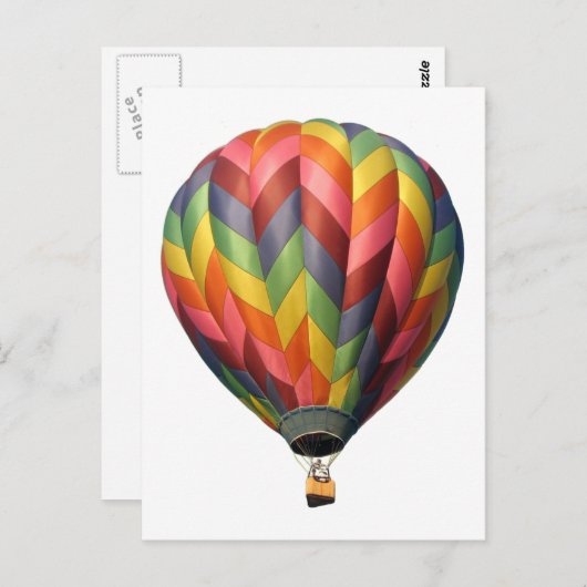 Carte Postale Ballons2 (Devant / Derrière)