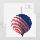 Carte Postale Ballons 5 (Devant / Derrière)