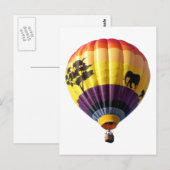 Carte Postale Ballons 7 (Devant / Derrière)