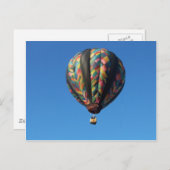 Carte Postale Ballons à air chaud (Devant / Derrière)