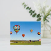 Carte Postale Ballons à air chaud (Debout devant)