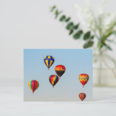 Carte Postale Ballons à air chaud (Debout devant)