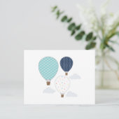 Carte Postale Ballons à air chaud (Debout devant)