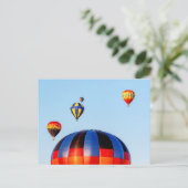 Carte Postale Ballons à air chaud (Debout devant)
