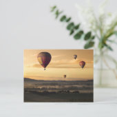 Carte Postale Ballons à air chaud (Debout devant)