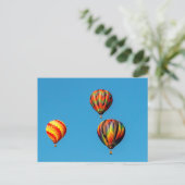 Carte Postale Ballons à air chaud (Debout devant)