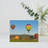 Carte Postale Ballons à Air Chaud (Debout devant)