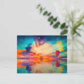 Carte Postale Ballons à air chaud (Debout devant)