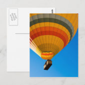 Carte postale Ballons à air chaud (Devant / Derrière)