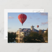 Carte Postale Ballons à air chaud (Devant / Derrière)