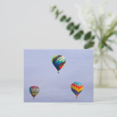 Carte Postale Ballons à air chaud (Debout devant)