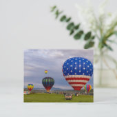 Carte Postale Ballons à air chaud (Debout devant)