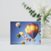 Carte Postale Ballons à air chaud (Debout devant)