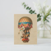 Carte Postale Ballons à air chaud du pavillon du coeur (Debout devant)