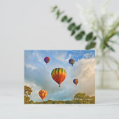 Carte Postale Ballons à air chaud Plainville Ct (Debout devant)