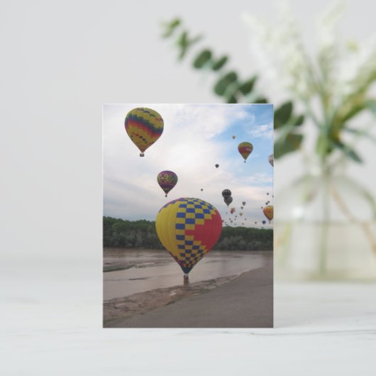 Carte Postale Ballons ABQ-2005-2 (Debout devant)