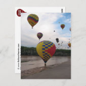 Carte Postale Ballons ABQ-2005-2 (Devant / Derrière)