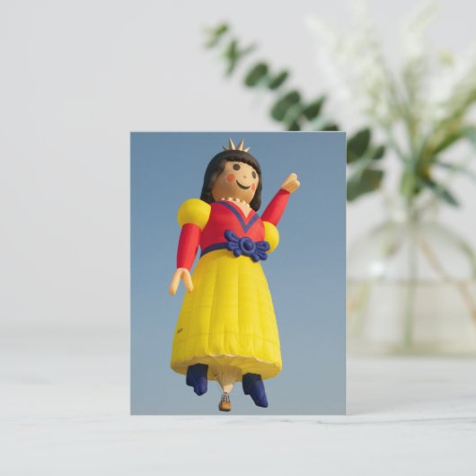 Carte Postale Ballons Blanche-Neige (Debout devant)