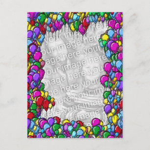 Carte Postale Ballons colorés Photo