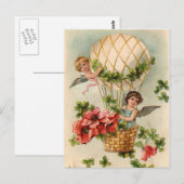 Carte Postale Ballons d'anniversaire (Devant / Derrière)