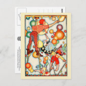 Carte Postale Ballons dans le ciel (Devant / Derrière)