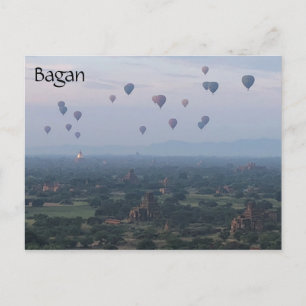Carte Postale ballons de bagan