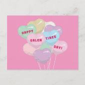 Carte Postale Ballons de conversation de Galentine - U R BADASS (Devant)
