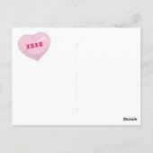Carte Postale Ballons de conversation de Galentine - XOXO (Dos)