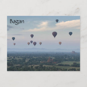 Carte Postale ballons de soleil de bagan