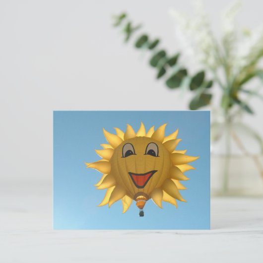 Carte Postale Ballons ensoleillés (Debout devant)