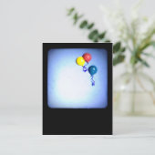 Carte Postale ballons gonflables (Debout devant)