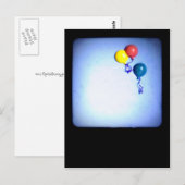 Carte Postale ballons gonflables (Devant / Derrière)