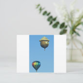 Carte Postale Ballons heureux (Debout devant)