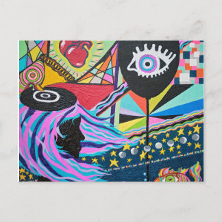 Carte Postale Ballons noirs