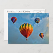 Carte Postale Ballons Plainville (Devant / Derrière)