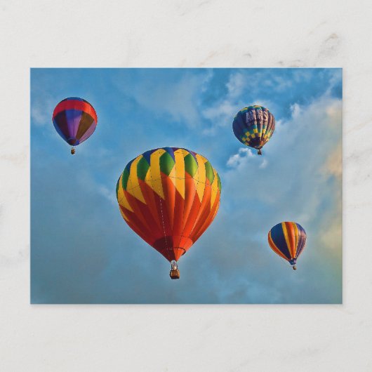 Carte Postale Ballons Plainville (Devant)