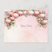 Carte postale Ballons roses (Devant)