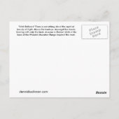 Carte Postale Ballons Utah (Dos)