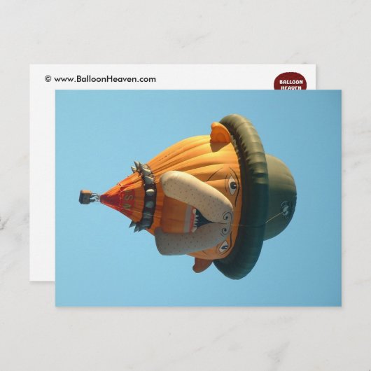 Carte Postale Balloon (Devant / Derrière)