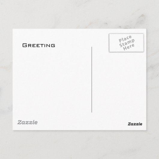 Carte Postale Balloon à air chaud - Balloon (Dos)